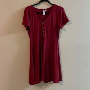 Red Aline Dress